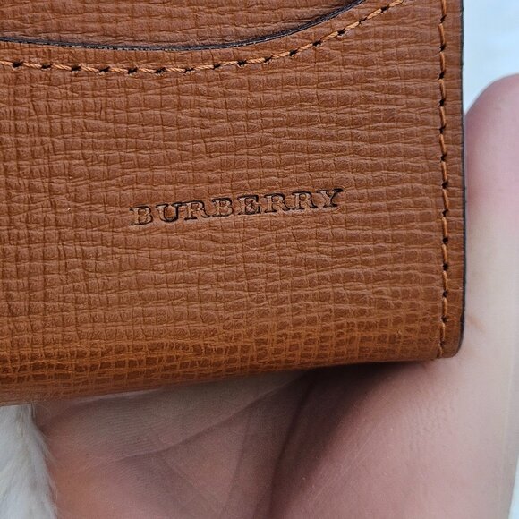 Burberry  Brown Leather Clutch - Picture 4 of 16